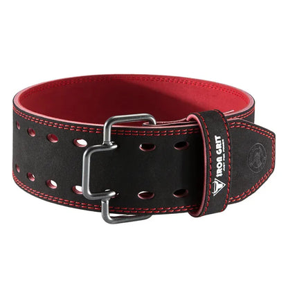 Iron Grit Heavy-duty Cowhide Gym Belt